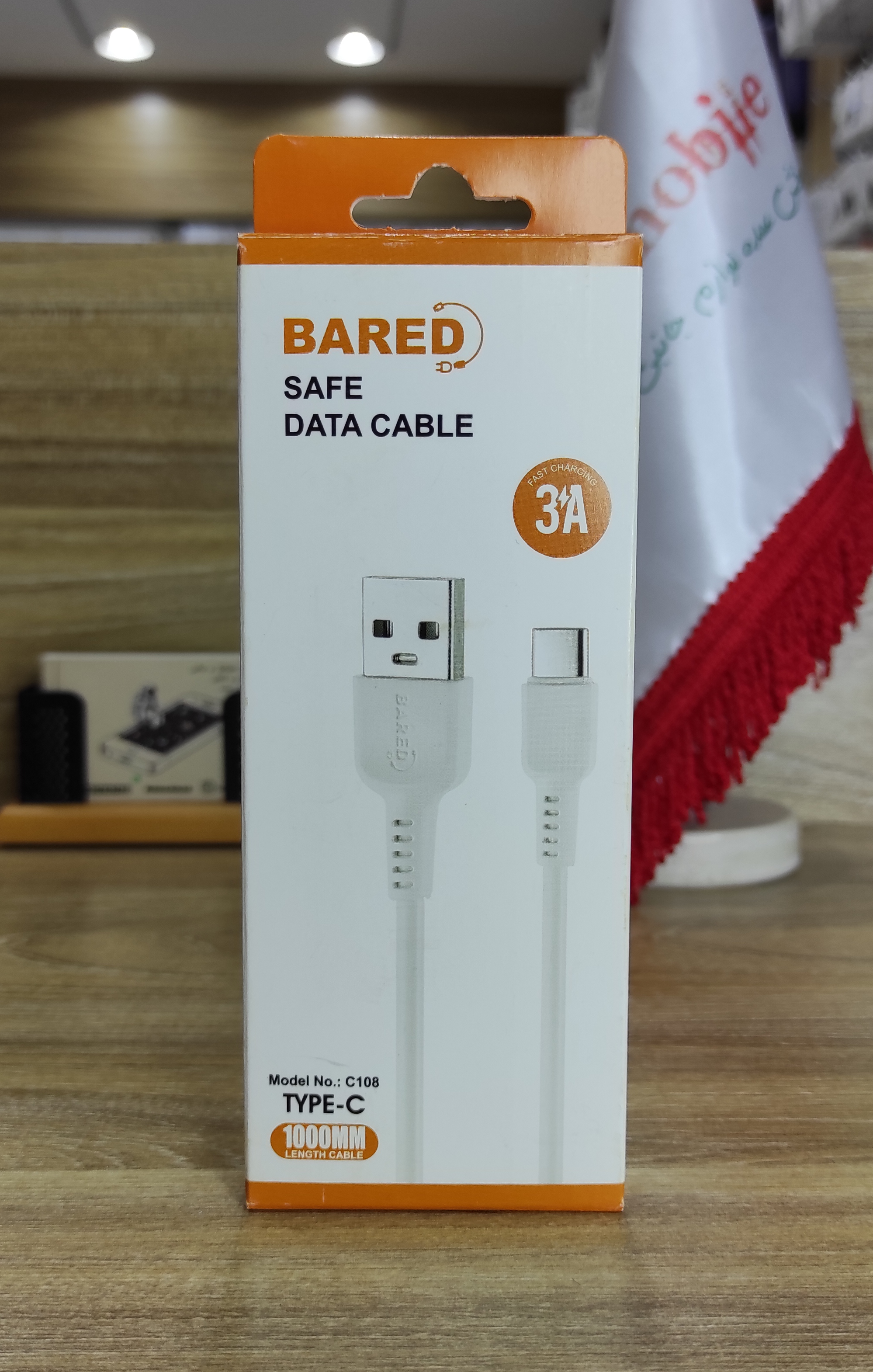کابل شارژر تایپ سی BARED