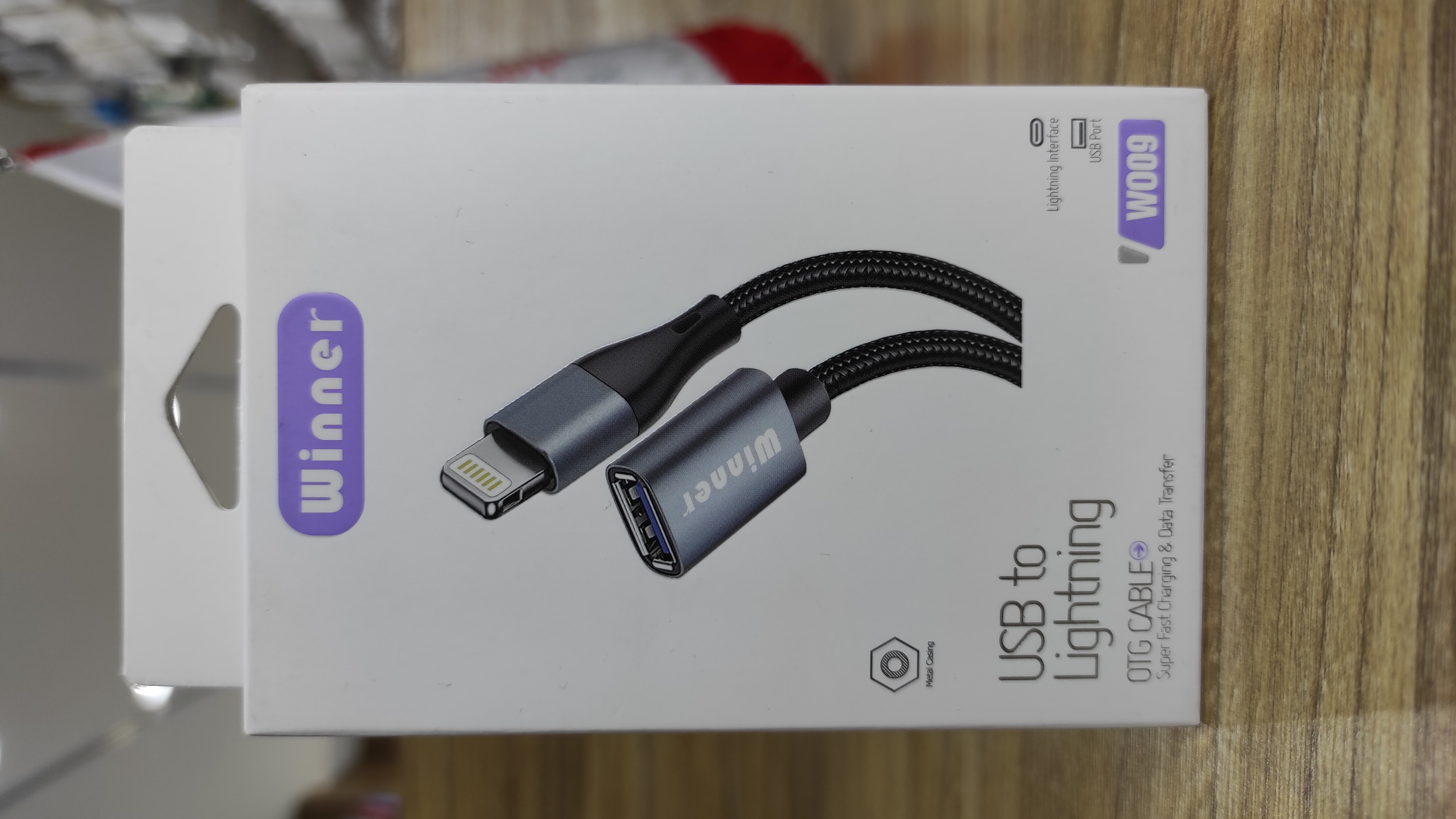 تبدیلOTG USBبه آیفون وینر
